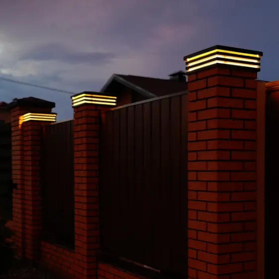 Колпак Bona ХайТек Коричневый с подсветкой из неона