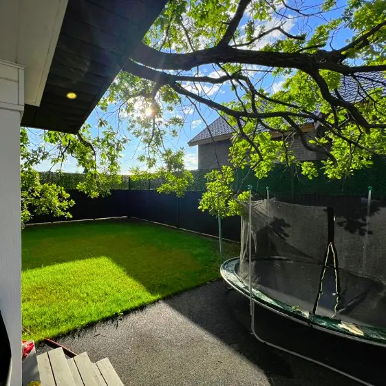 Наращивание Grass Fence 1м на забор из профнастила