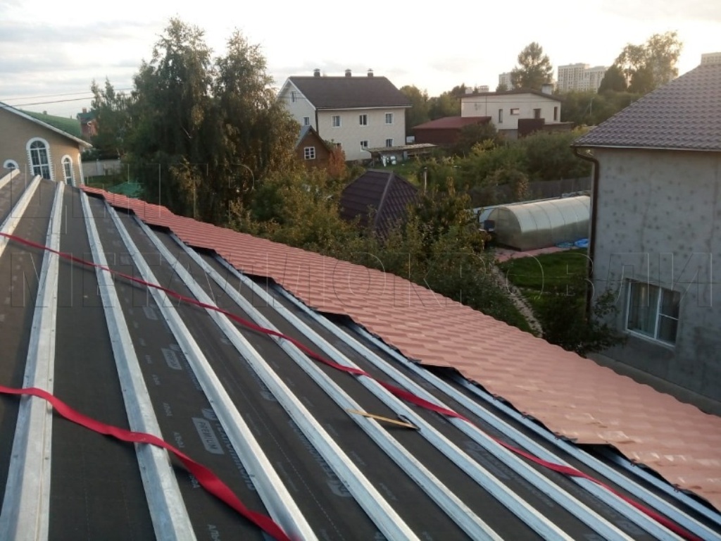 Металлочерепица Геркулес 8004 терракотовый Стальной Бархат от Центра Металлокровли в Туркестане