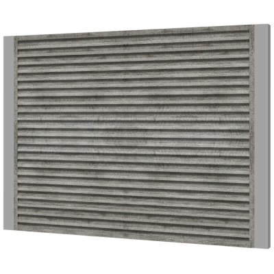 Забор жалюзи ЭКО-Z Винтаж SteelArt двусторонний на металлических столбах